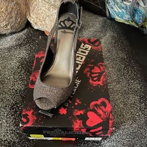 Open toe Fergalicious heels